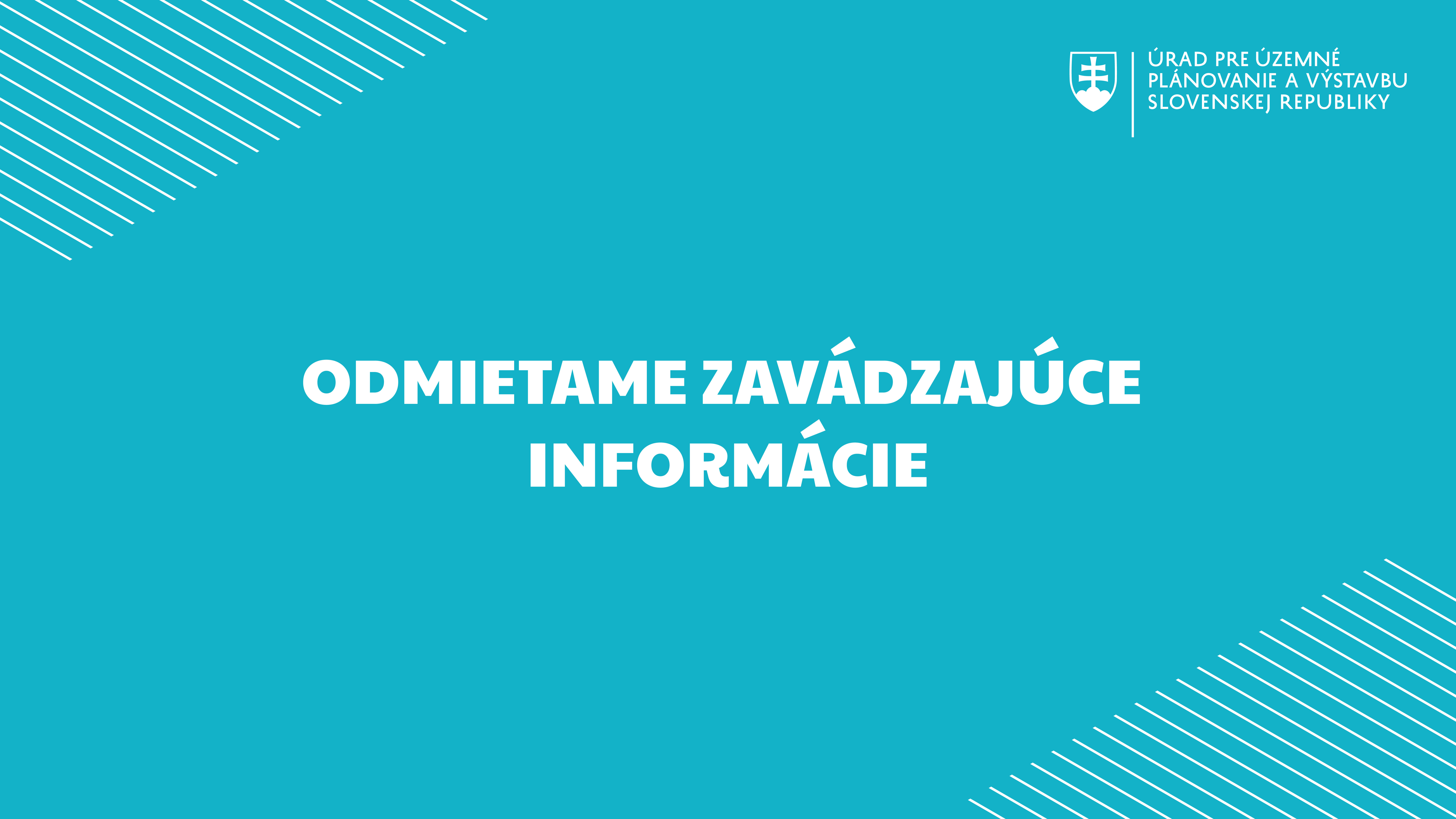 Úrad pre územné plánovanie a výstavbu SR odmieta zavádzajúce informácie o baterkárni v Šuranoch