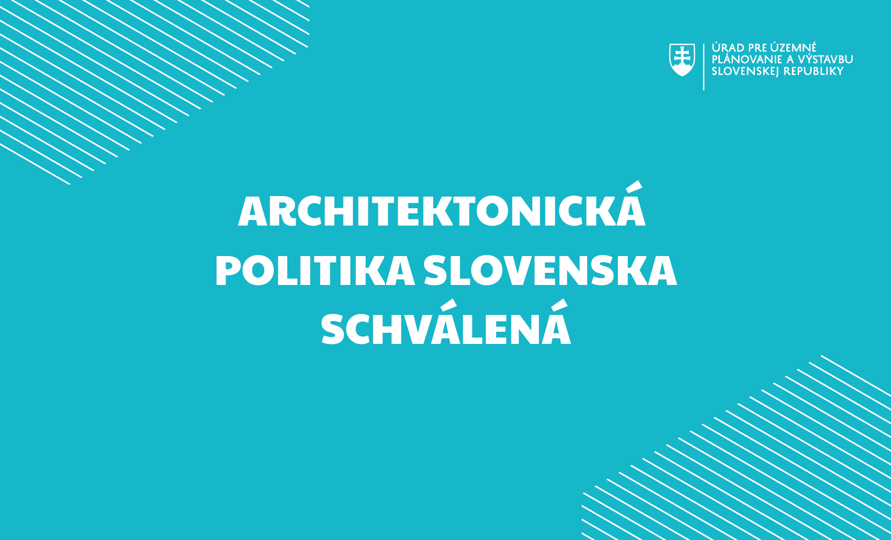Historický míľnik pre Slovensko: Vláda SR schválila prvú Architektonickú politiku Slovenska